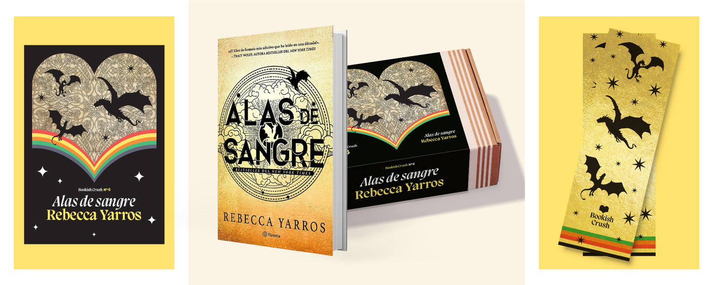 Alas de sangre - Rebecca Yarros - CAJA EXCLUSIVA (2ª edición sin cantos tintados)